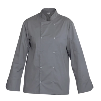 Zestaw kucharza elastyczna bluza na napy i spodnie szare roz. 3XL